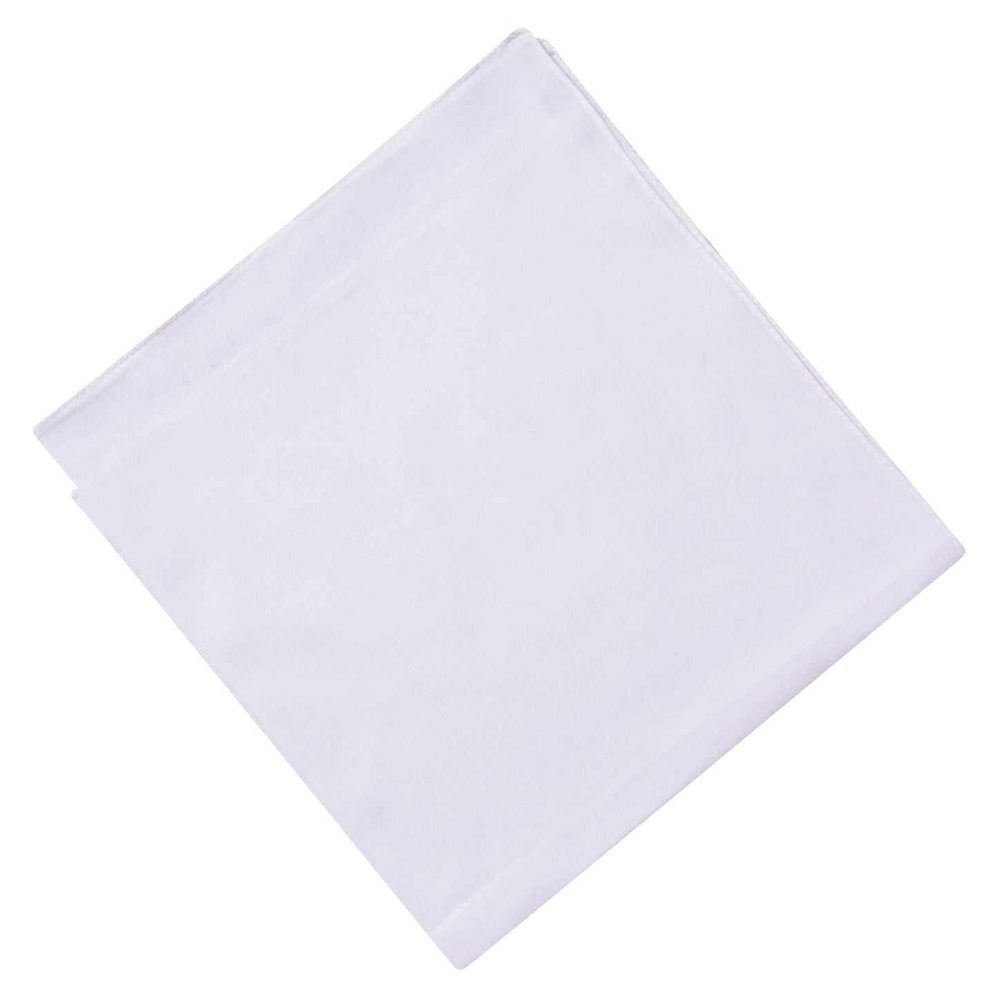Plain Bandana - White