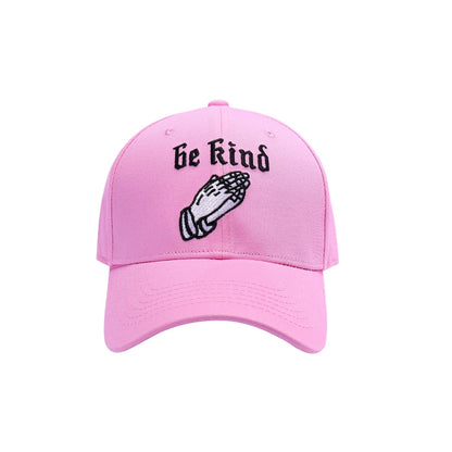 'Be Kind' Statement Embroidered Baseball Caps