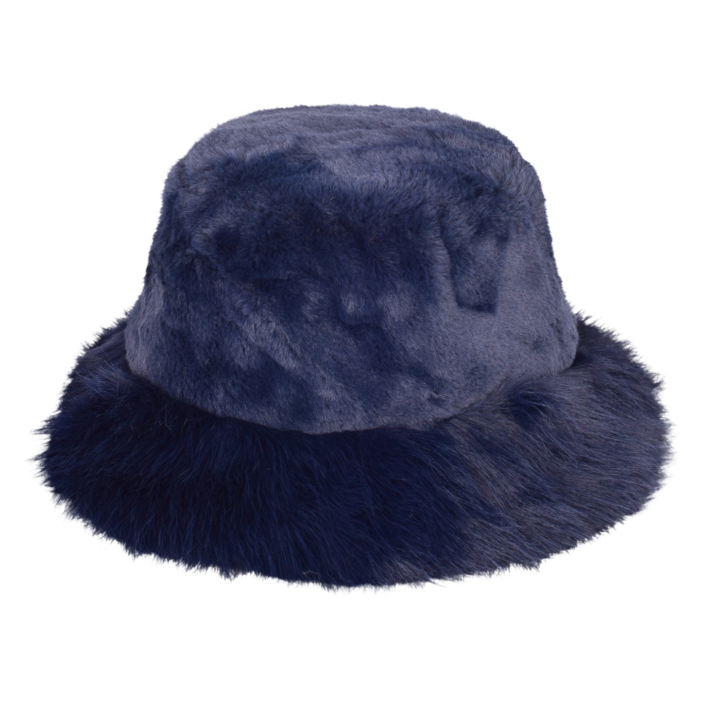 Plush Fur Bucket Hat – Adjustable & Quilted Lining