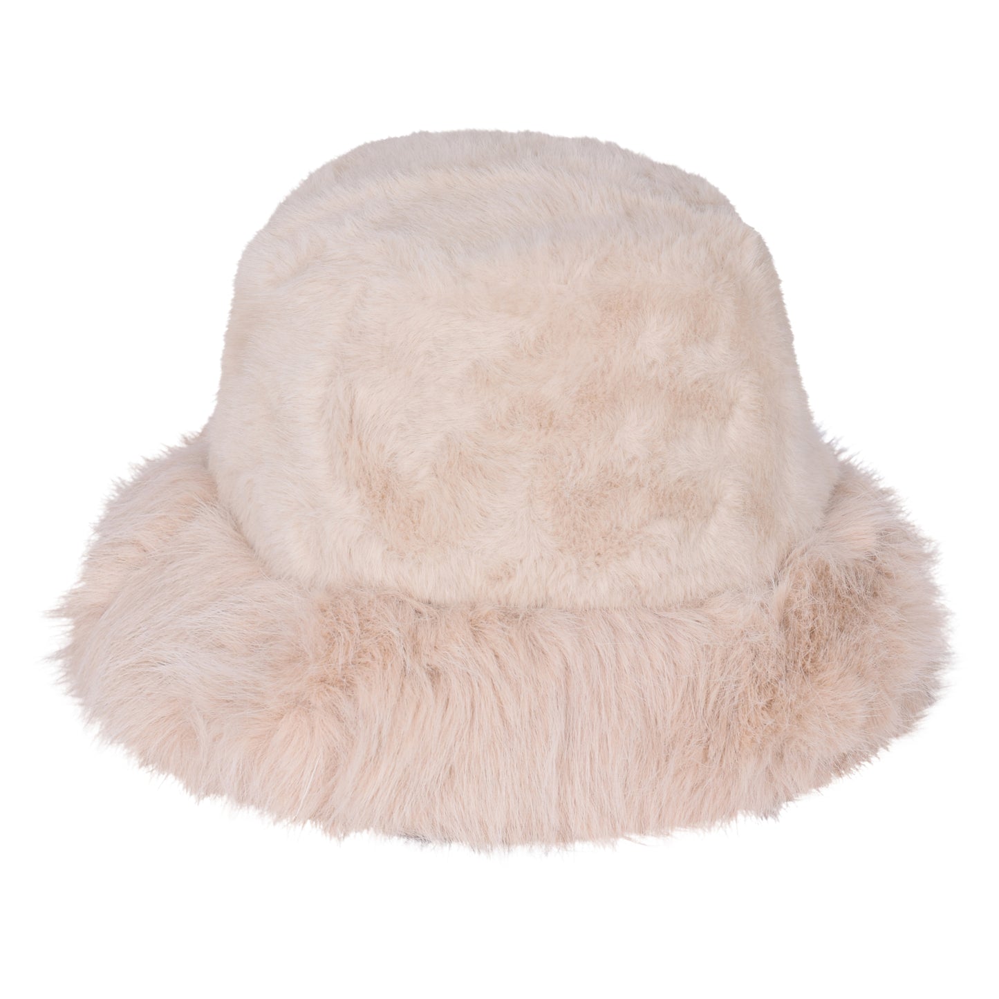 Plush Fur Bucket Hat – Adjustable & Quilted Lining