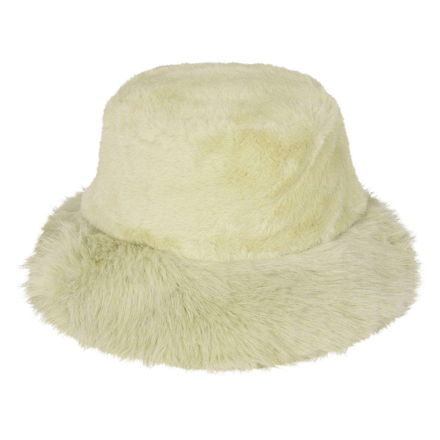 Plush Fur Bucket Hat – Adjustable & Quilted Lining