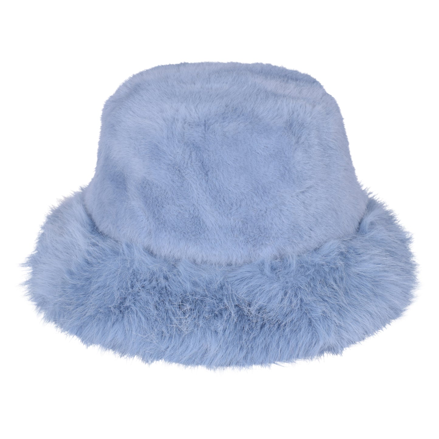 Plush Fur Bucket Hat – Adjustable & Quilted Lining
