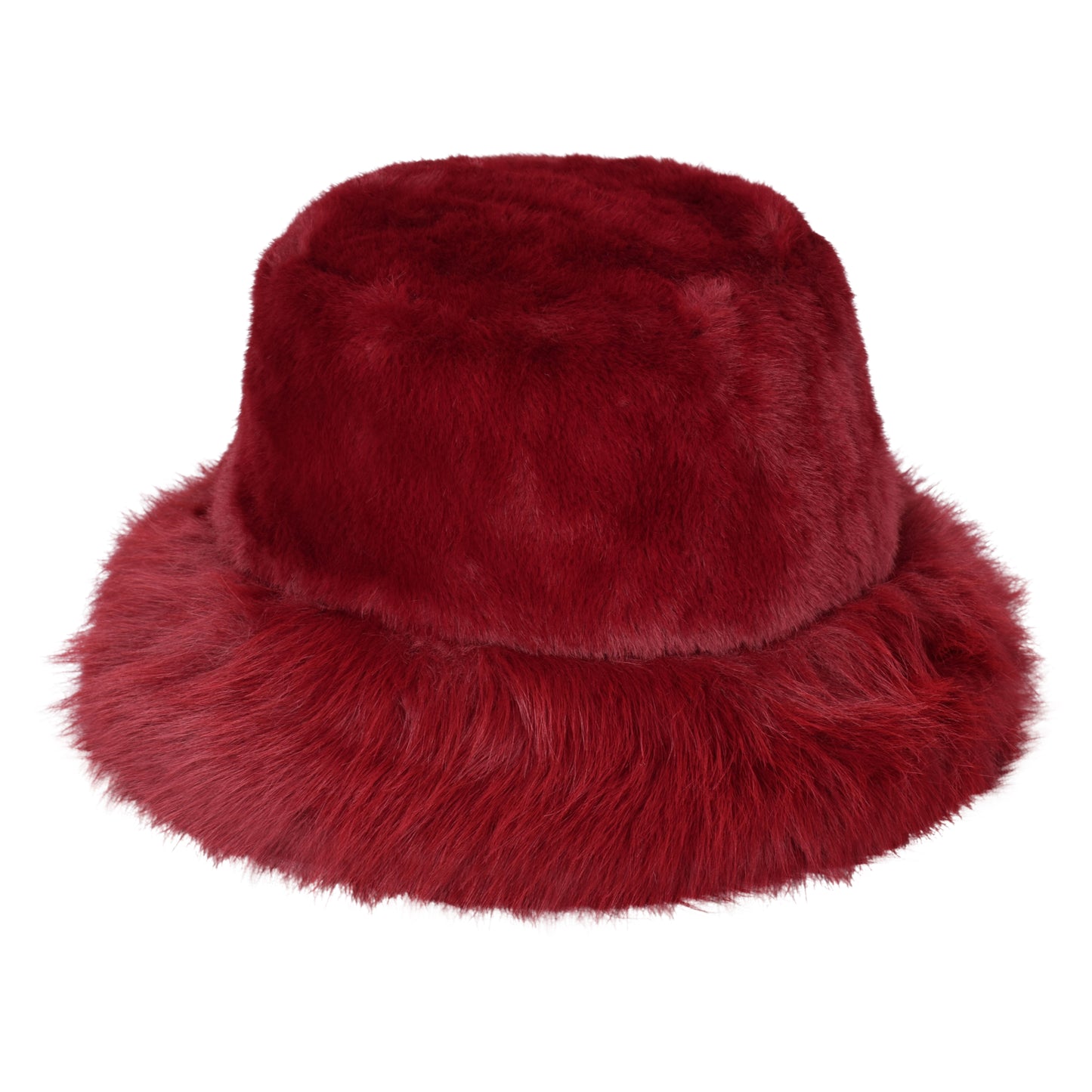 Plush Fur Bucket Hat – Adjustable & Quilted Lining