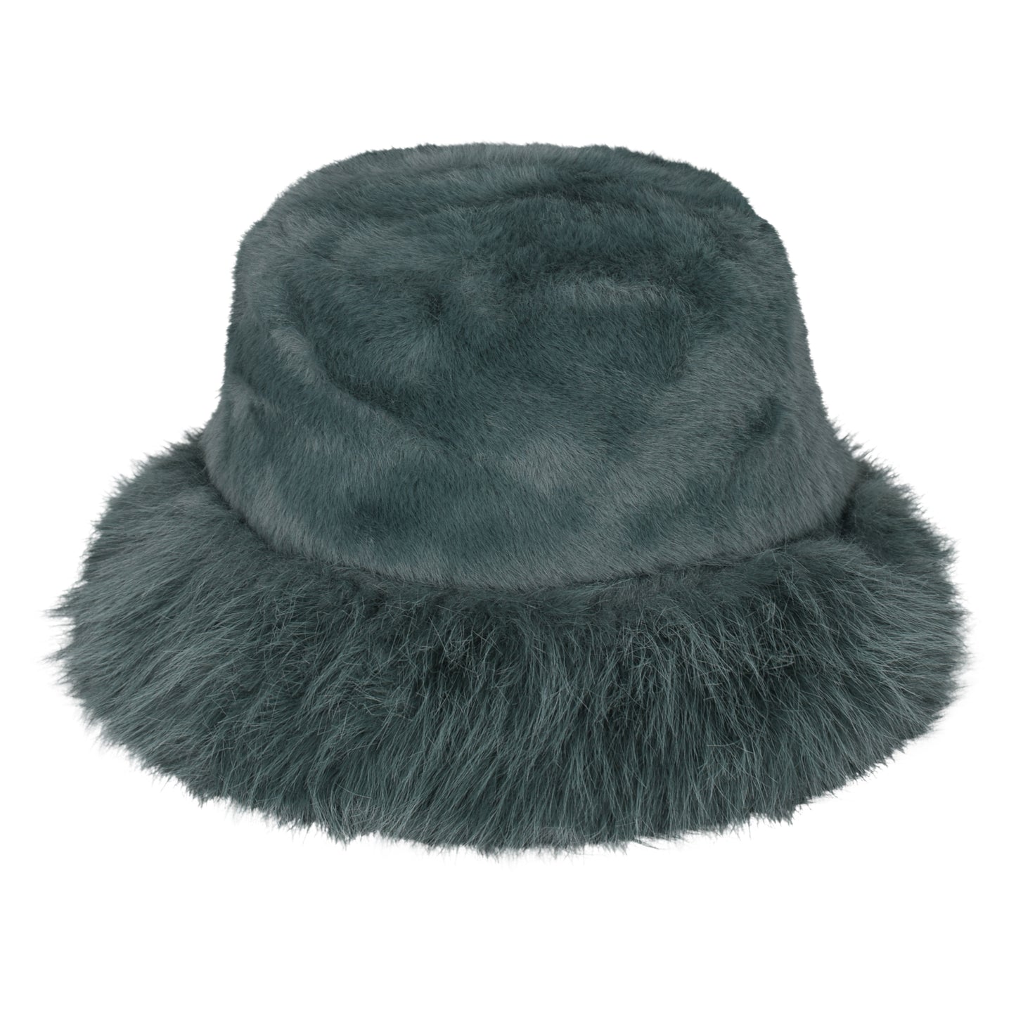 Plush Fur Bucket Hat – Adjustable & Quilted Lining