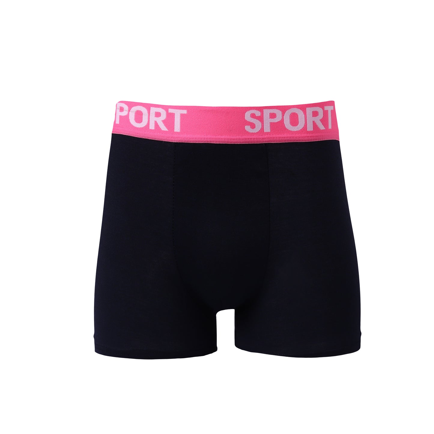 High Impact Men's Boxer Shorts with Neon Sport Waistband