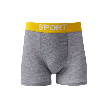 High Impact Men's Boxer Shorts with Neon Sport Waistband