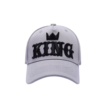 Royal Vibes - King & Crown Embroidered Baseball Caps
