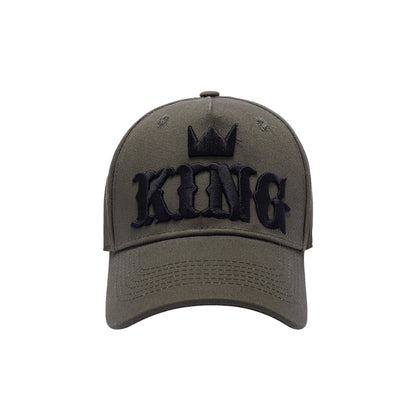 Royal Vibes - King & Crown Embroidered Baseball Caps