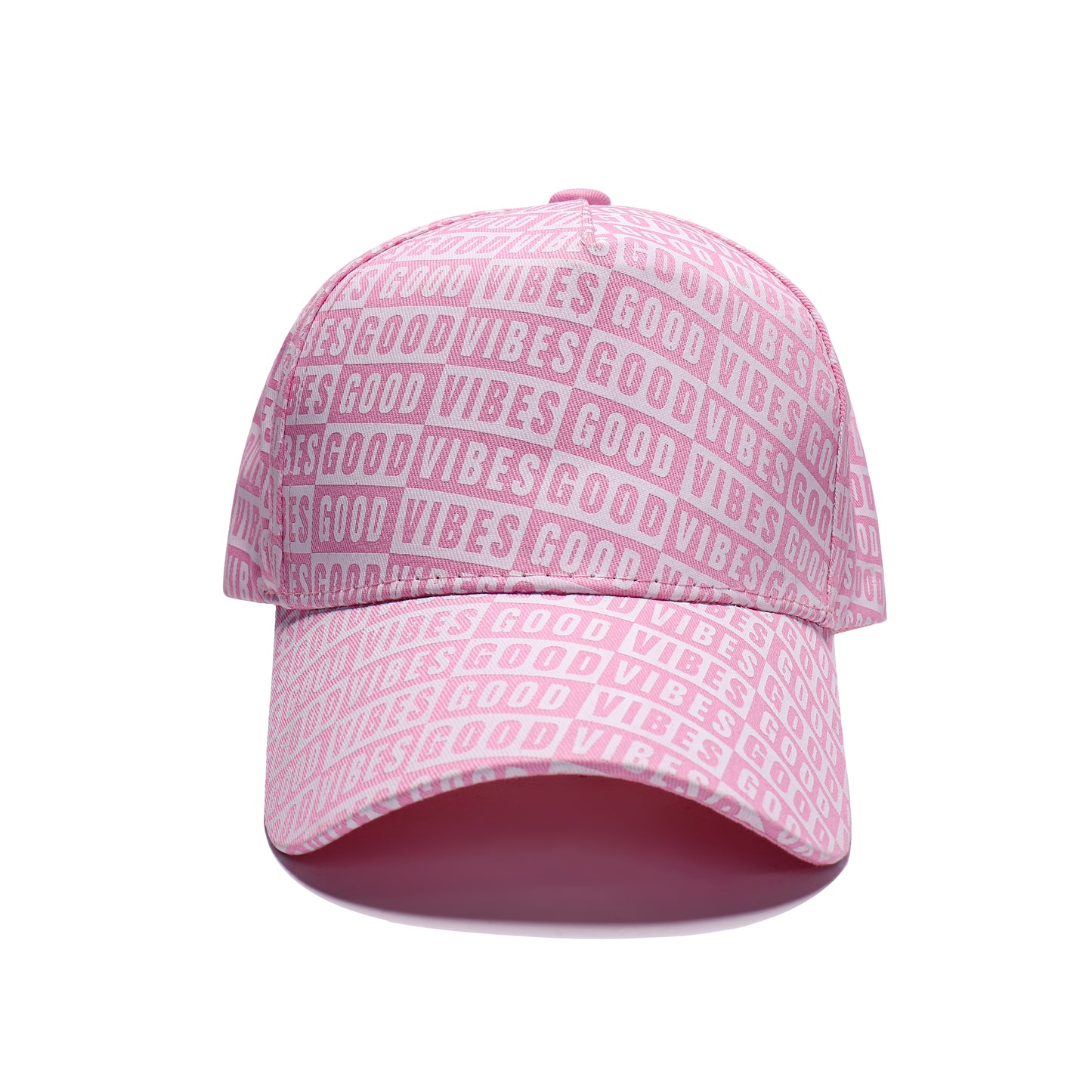 Good Vibes Printed Baseball Caps