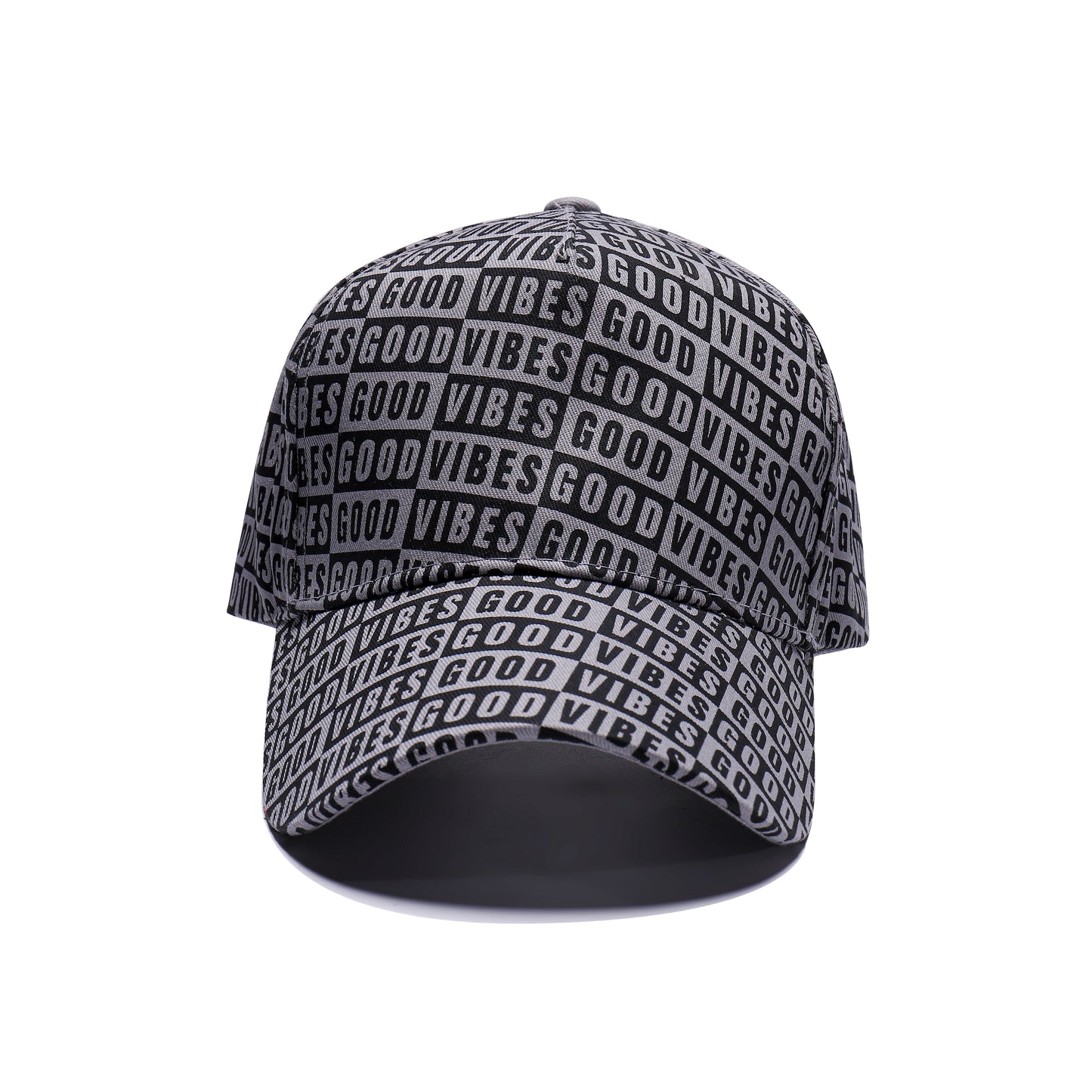 Good Vibes Printed Baseball Caps