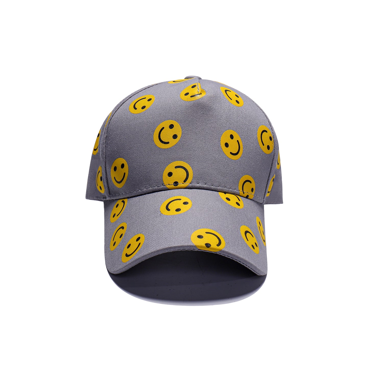 Smiley Face Printed Baseball Caps