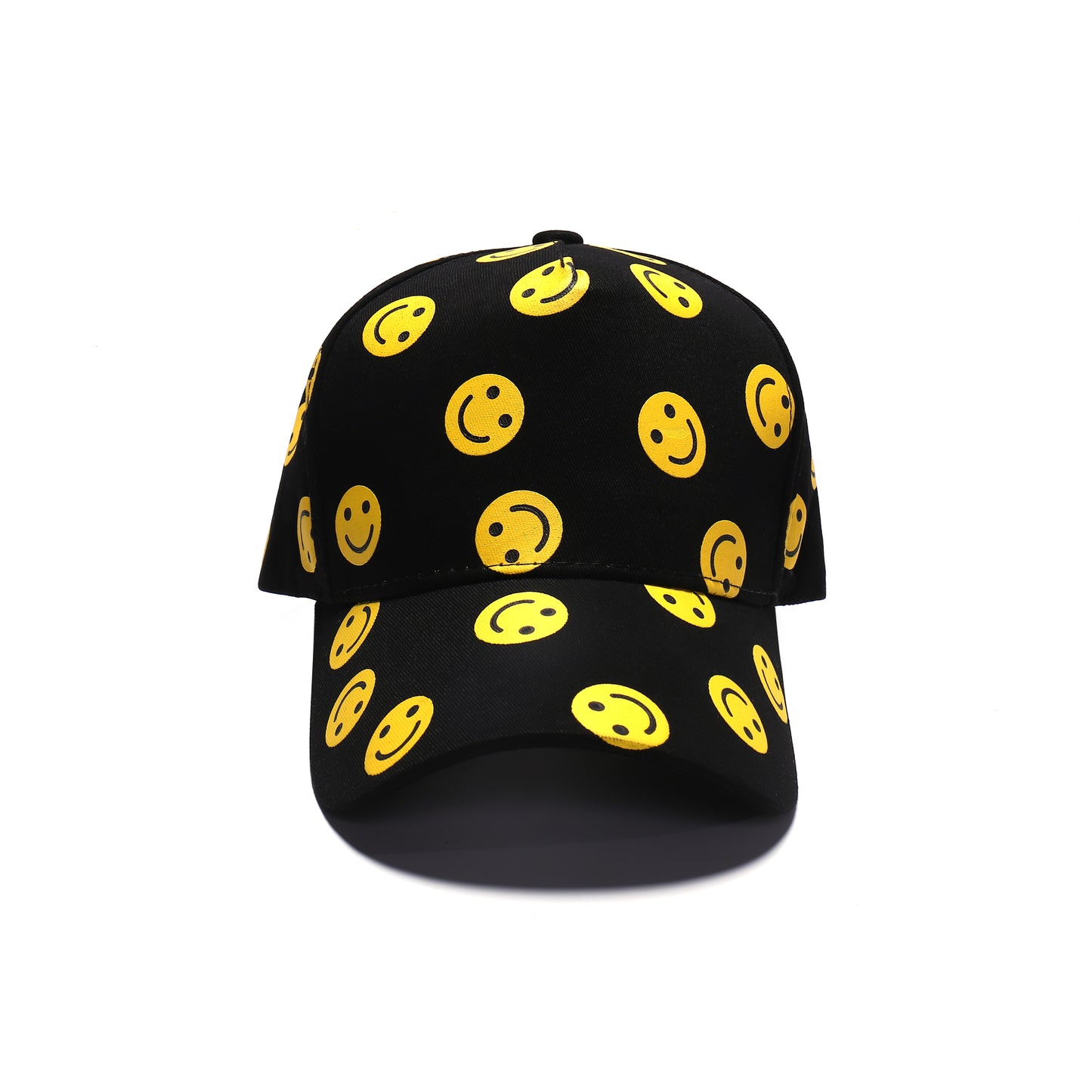 Smiley Face Printed Baseball Caps