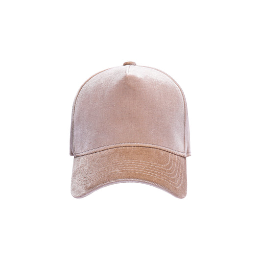 Plain Soft Velvet Feel Baseball Caps