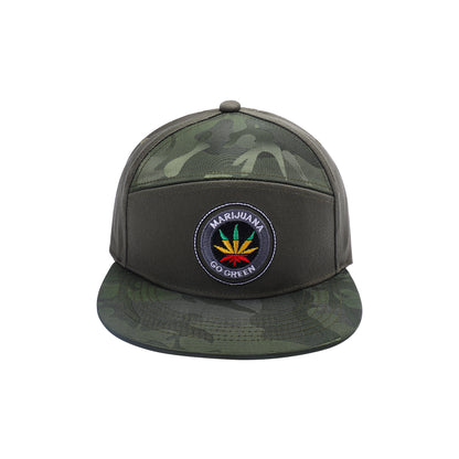 Ganja Go Green Snapbacks