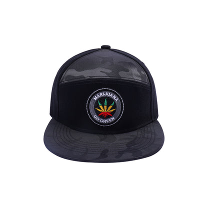 Ganja Go Green Snapbacks