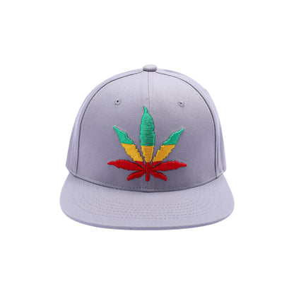 Rasta Ganja Leaf Snapbacks