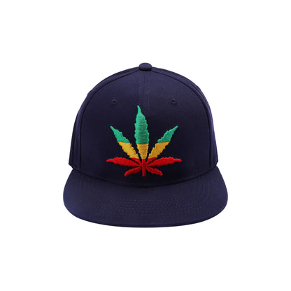 Rasta Ganja Leaf Snapbacks