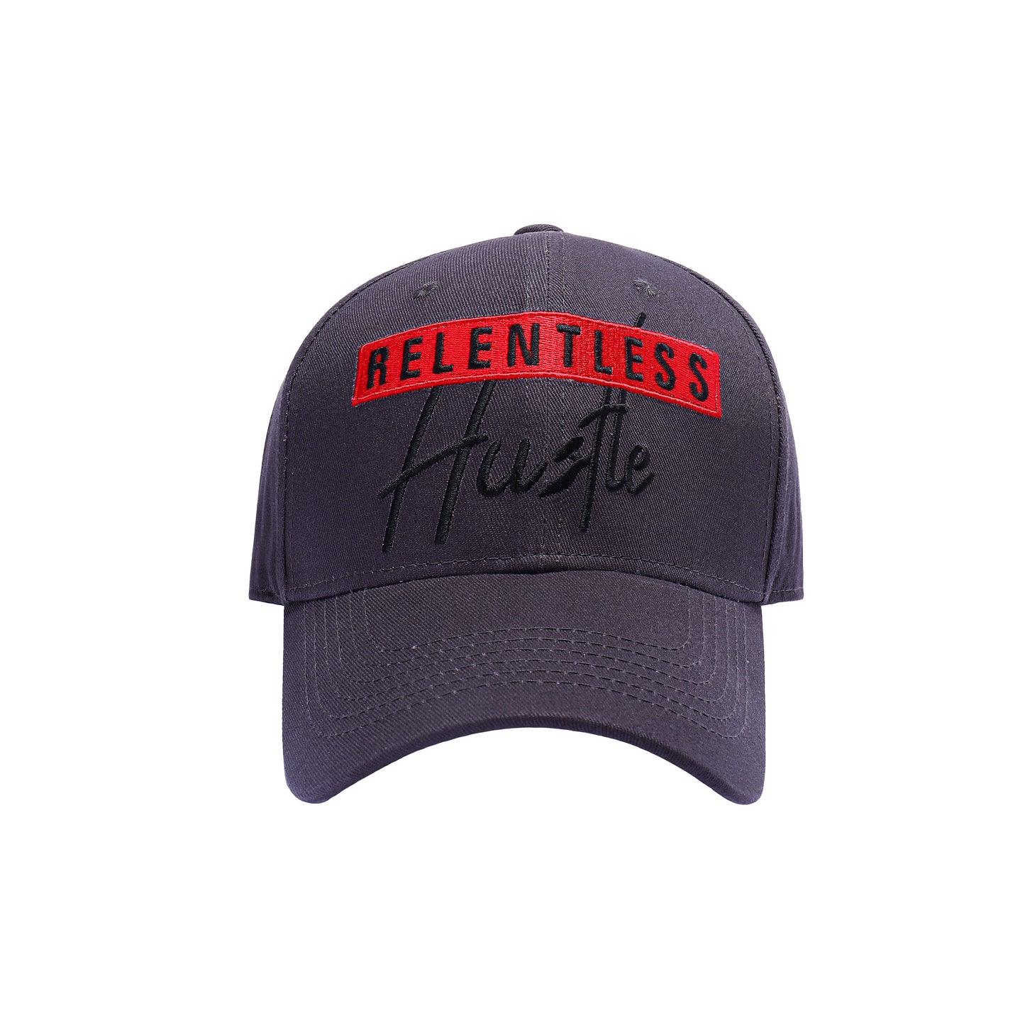 Relentless Hustle Embroidered Baseball Caps