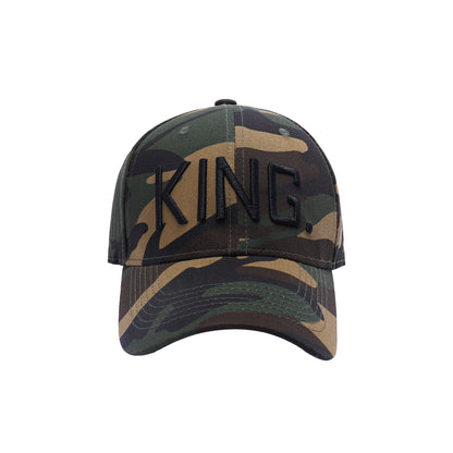 KING Embroidered Baseball Caps