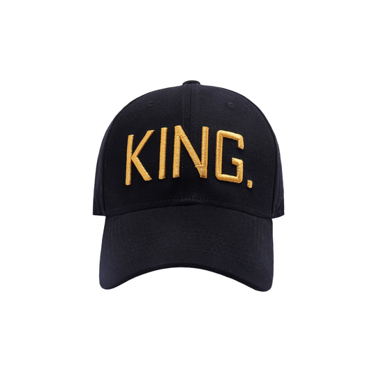 KING Embroidered Baseball Caps