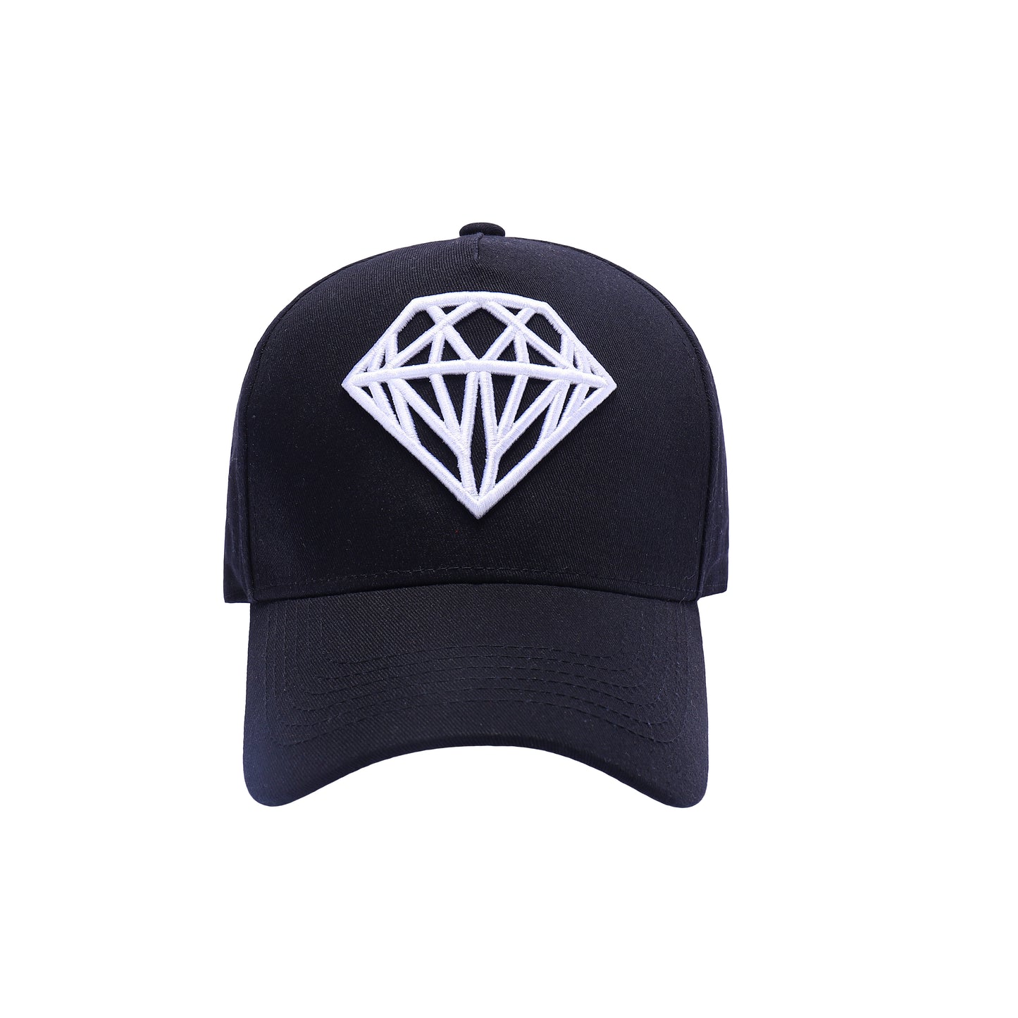 Diamond Embroidered Streetwear Baseball Caps