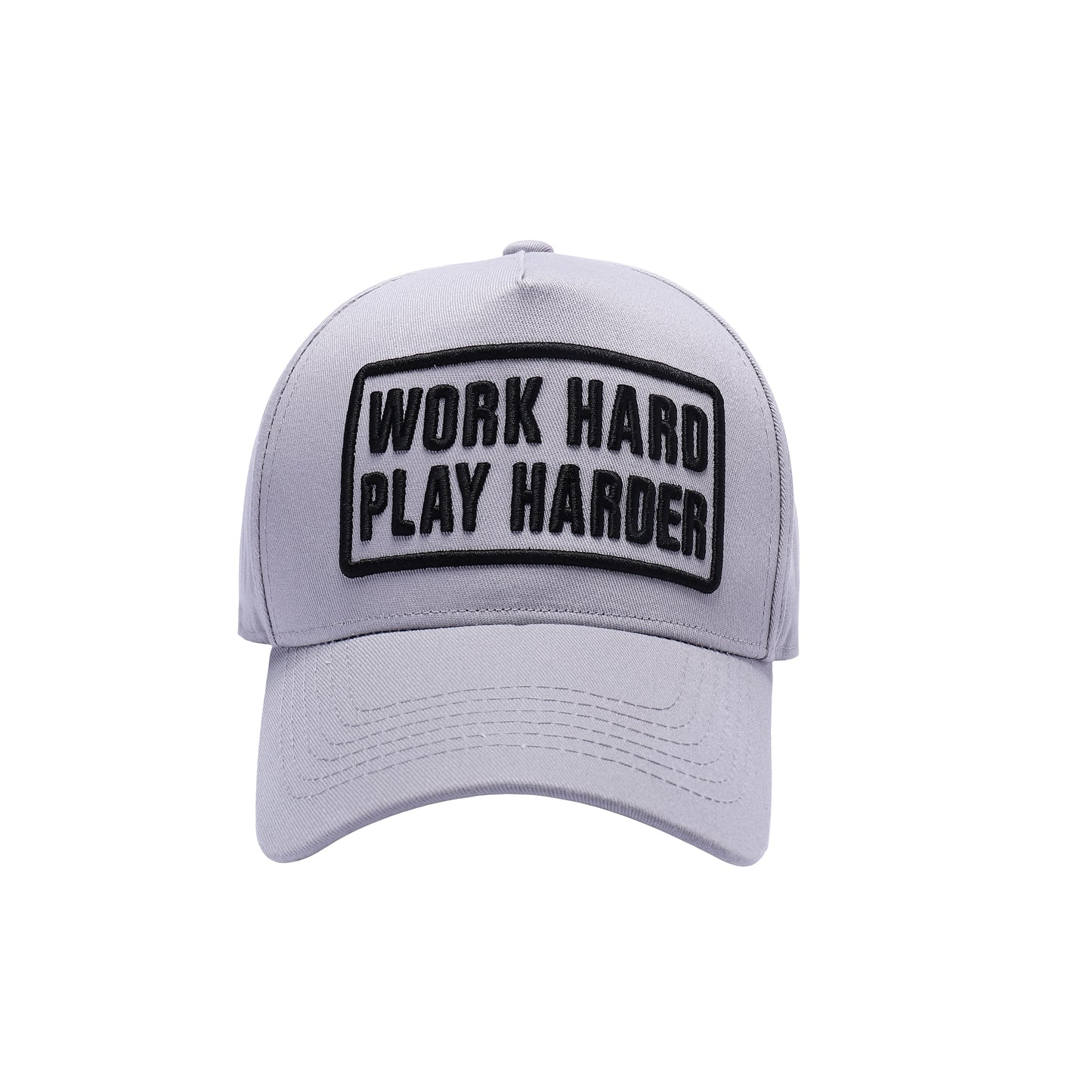 Work Hard Play Harder Embroidered Baseball Caps