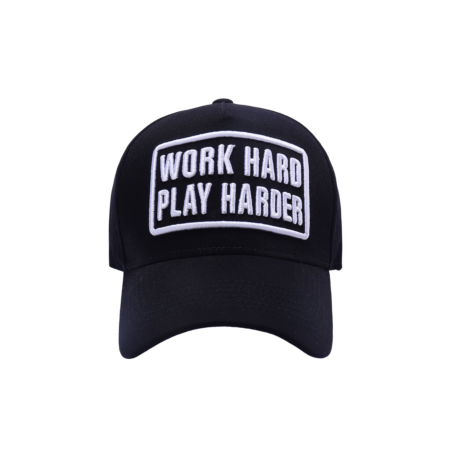 Work Hard Play Harder Embroidered Baseball Caps
