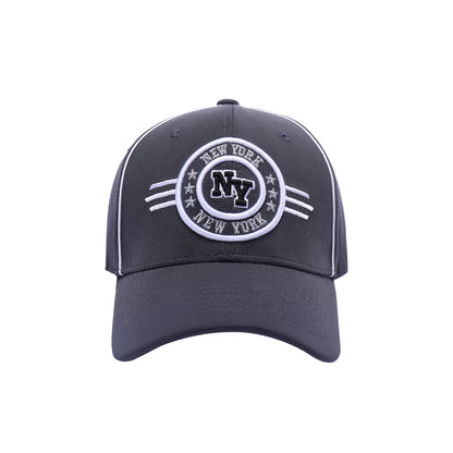 NY Circle Patch Embroidered New York Baseball Caps