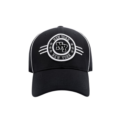 NY Circle Patch Embroidered New York Baseball Caps