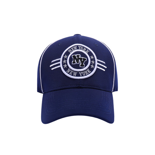 NY Circle Patch Embroidered New York Baseball Caps