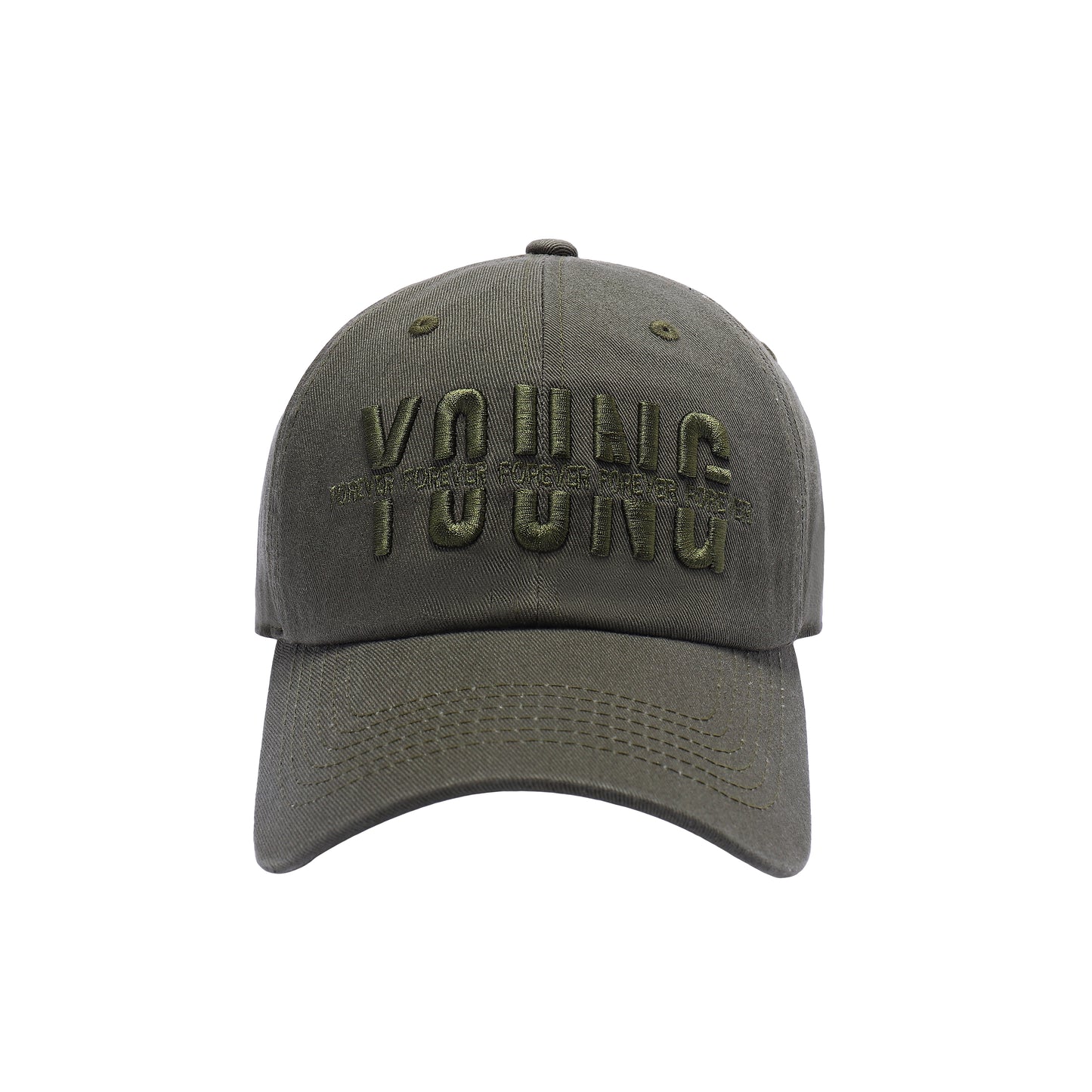 Young Forever Embroidered Baseball Caps