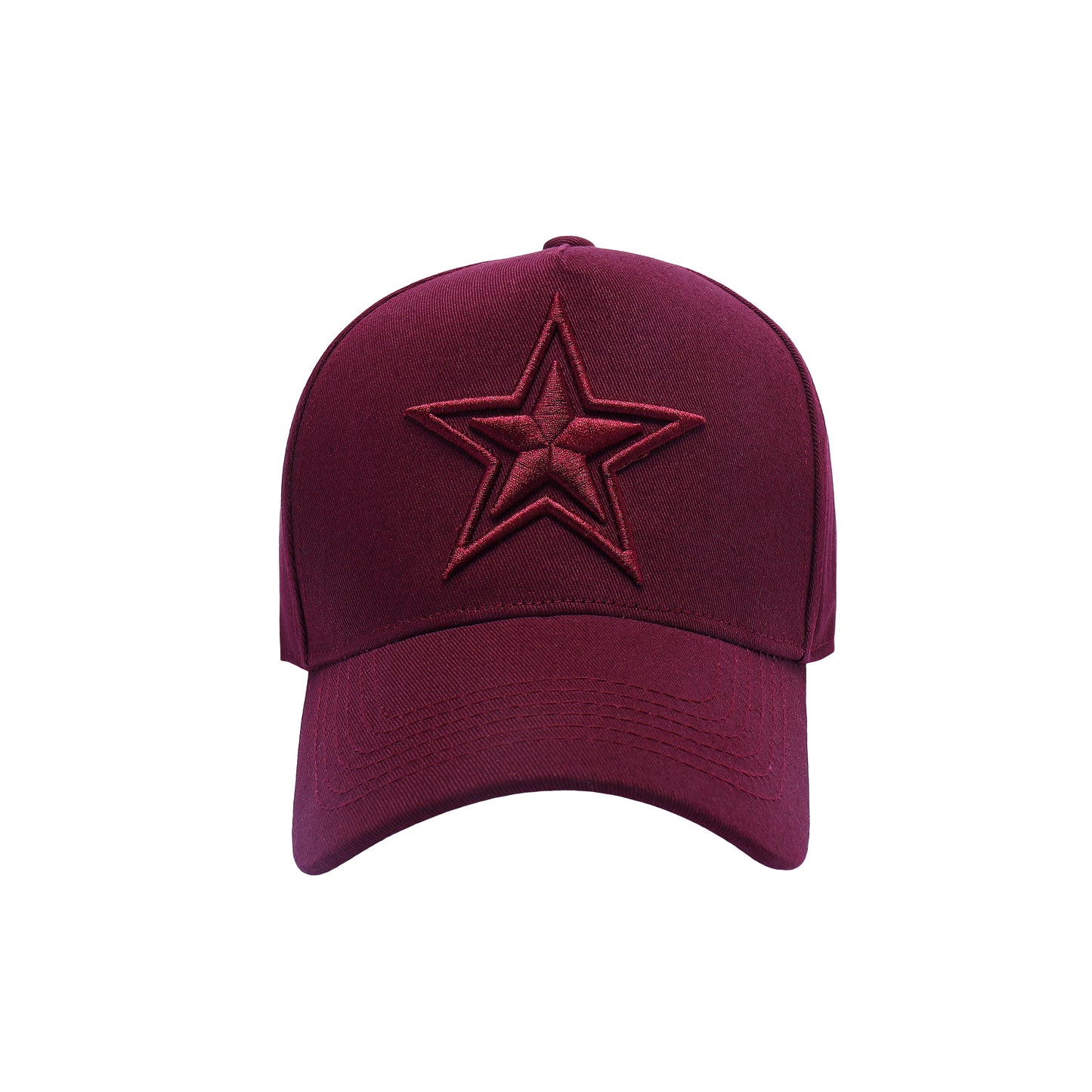 3D Star Embroidered Baseball Caps