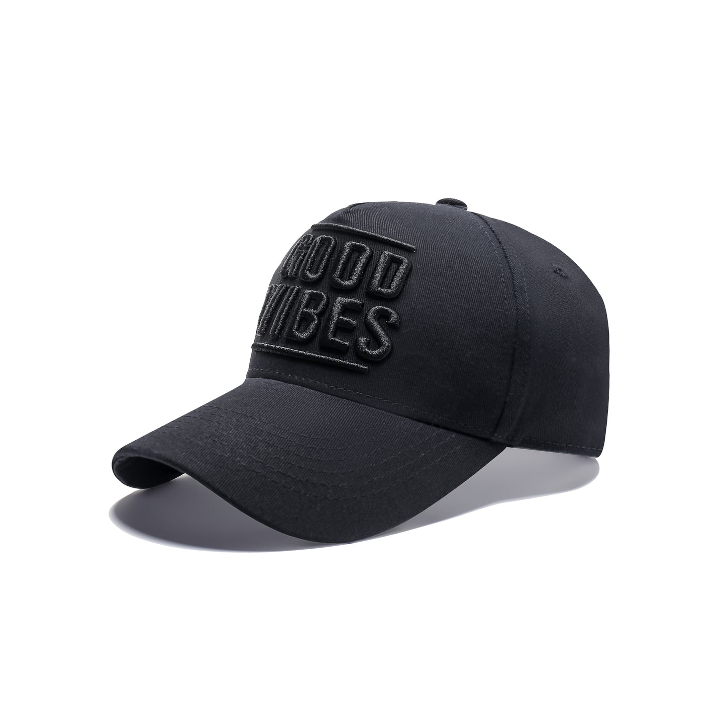 'Good Vibes' Embroidered Baseball Caps