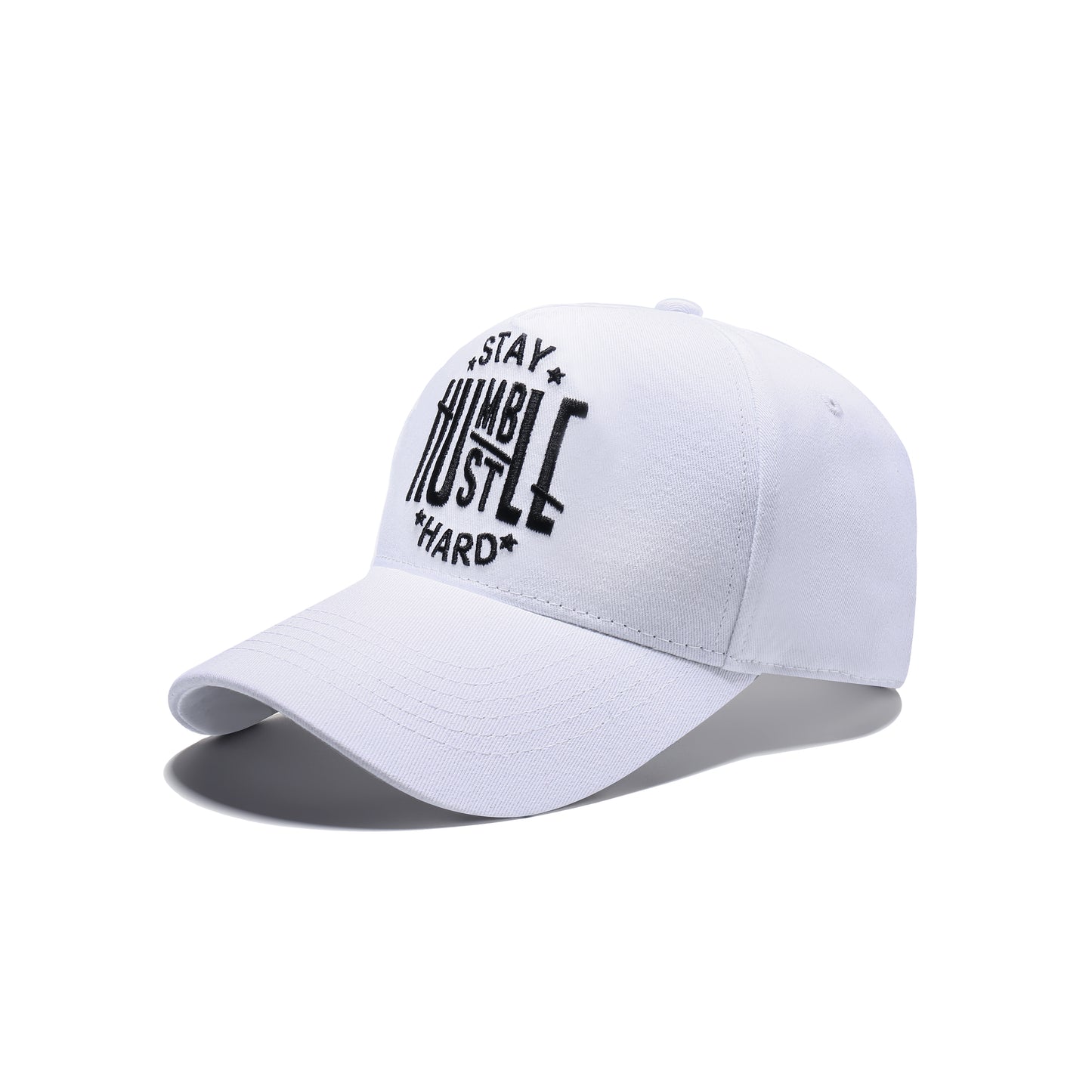 'Stay Humble Hustle Hard' Embroidered Baseball Caps