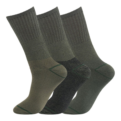 Mens Chunky Military Boot Socks (12 Pairs)