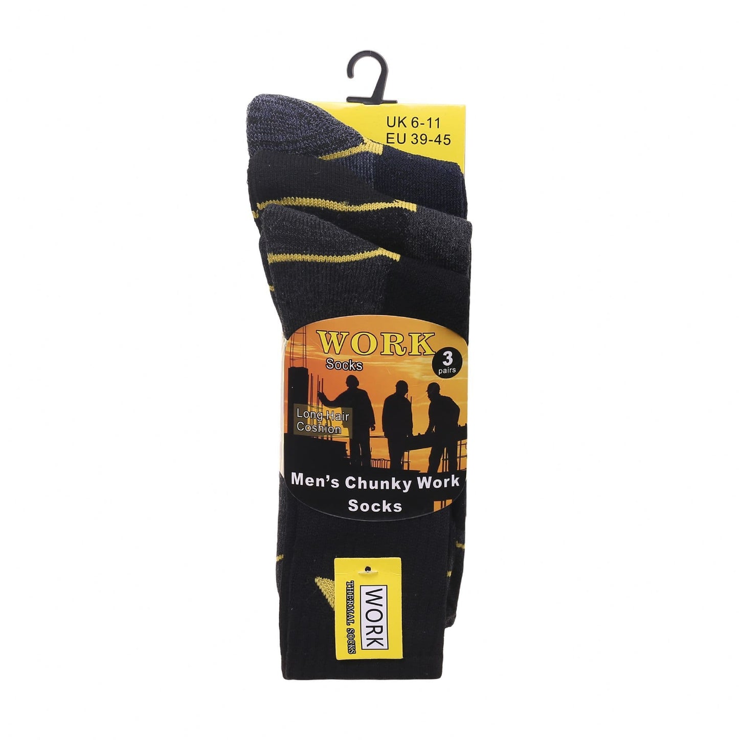 Mens Heavy Duty Chunky Work Socks V16 (12 Pairs)