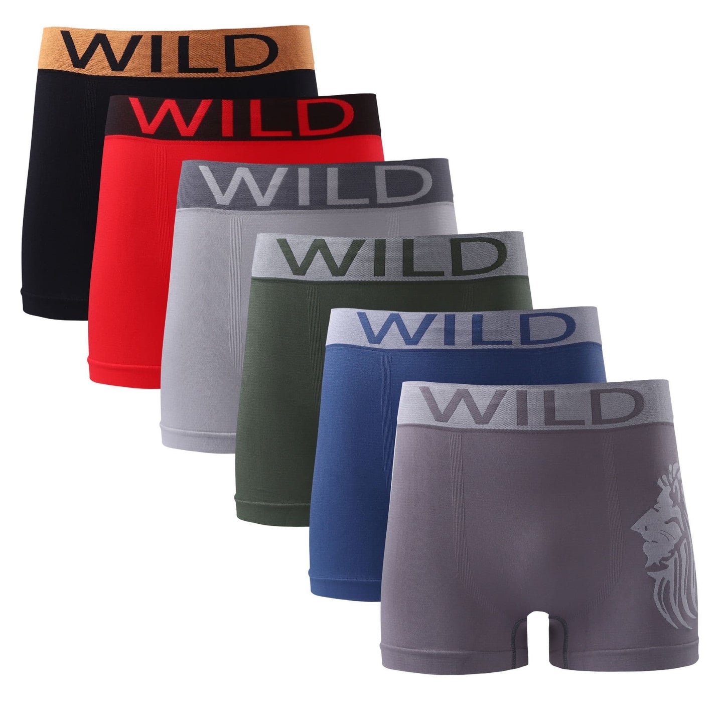 WILD Seamless Boxer Shorts